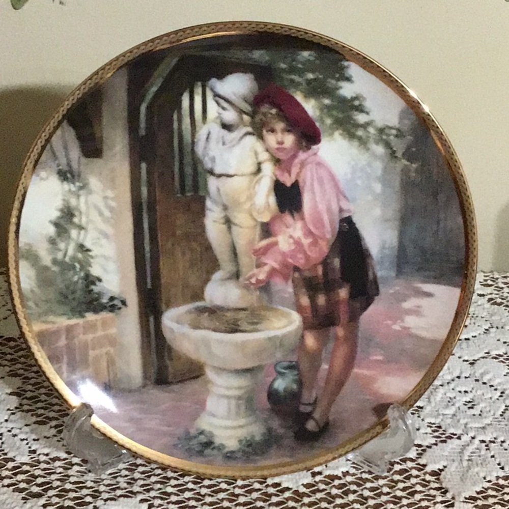 “Whispered Memories” Plate